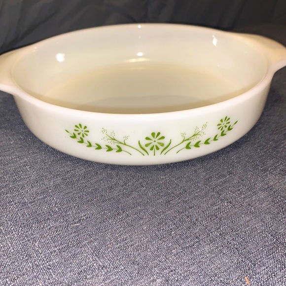 glasbake Dining Vintage Glasbake Round Casserole Dish Poshmark